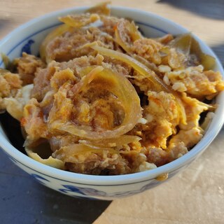 お惣菜のとんかつで作る☆絶品カツ丼